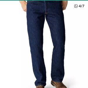 Levis 501 mens button fly jeans 34/34